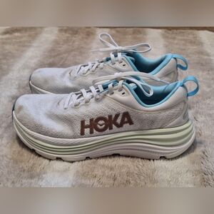 HOKA Gaviota 5 Frost/Rose Gold Running Shoes - 9.5